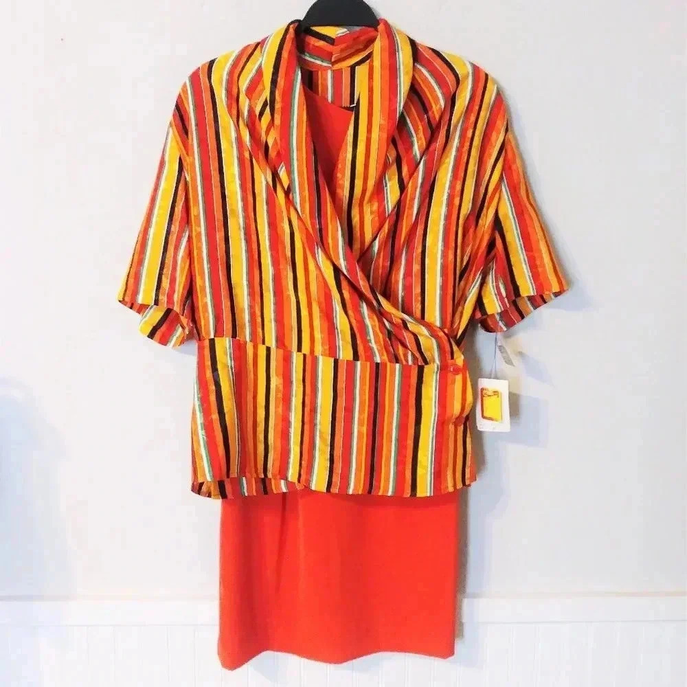 Vintage Howard Wolf‎ 3pc Skirt Set NWT
